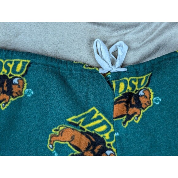 NDSU Bison Unisex Adult XL Grandma Pants Fleece Sleep Pants Lounge Pants - Picture 3 of 6